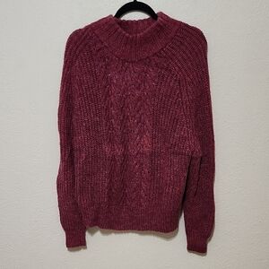 Women's Maroon Sweater